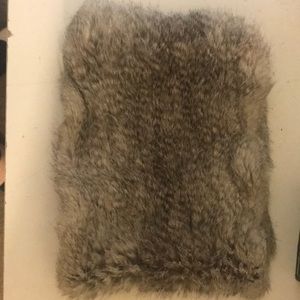 Joie Rabbit Fur Scarf